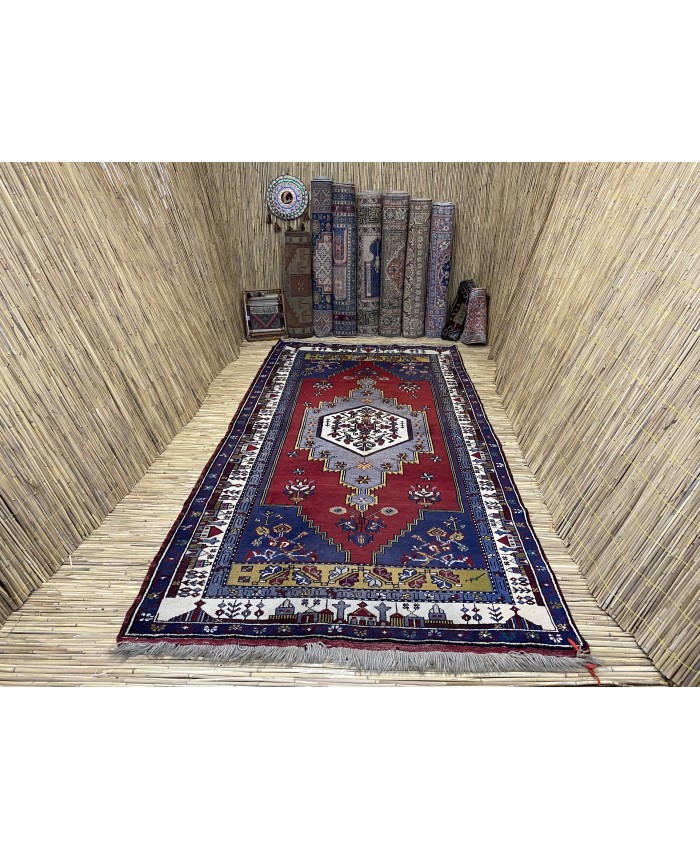 Turkish Nomadic Handmade Wool on Wool Carpet – FREE SHIPPING..!